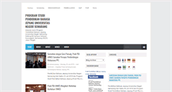 Desktop Screenshot of pendidikanbahasajepang-unnes.com